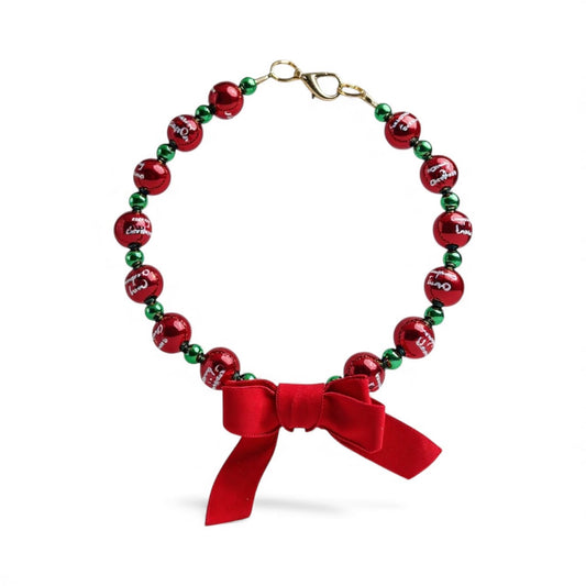 Merry Red Velvet Bow