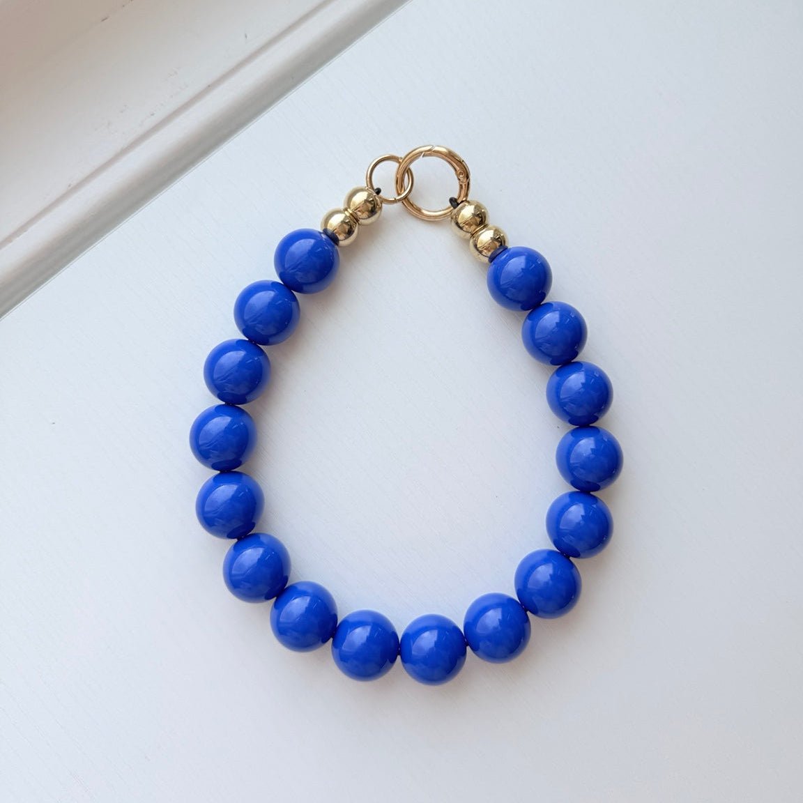 sailor blue necklace - The Collar Loft