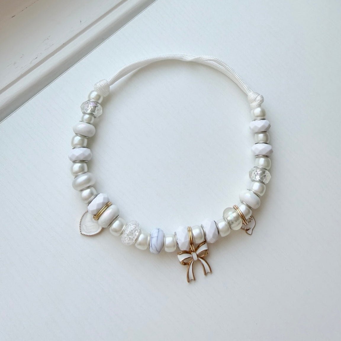 white dove necklace - The Collar Loft